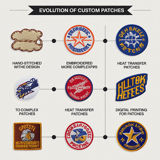 Unraveling the History of Custom Patches A Timeless Trend(04)