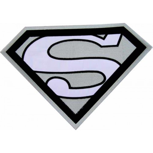 GIANT SUPERMAN CREST EMBROIDERED PATCH P1