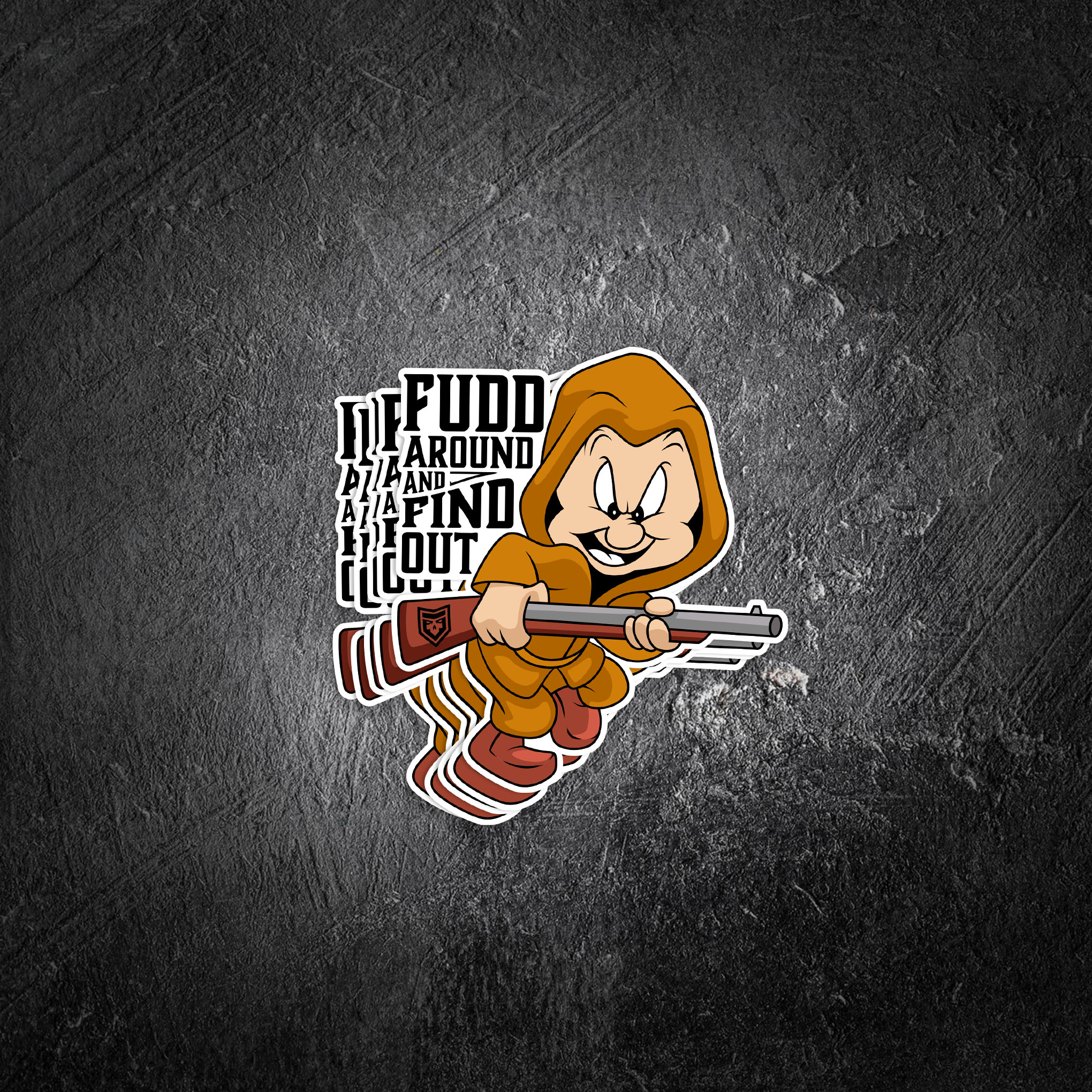 Fudd Around & Find Out Vinyl Decal PatchOps