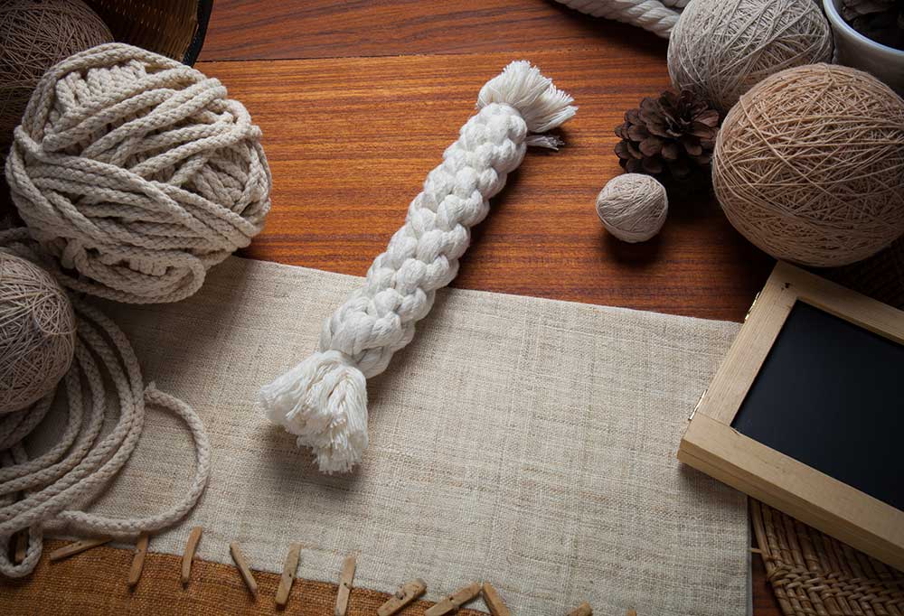 DIY Rope Toys for Focused Chewers with Printable Diagram