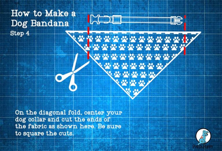 How to Make a No Sew Dog Bandana