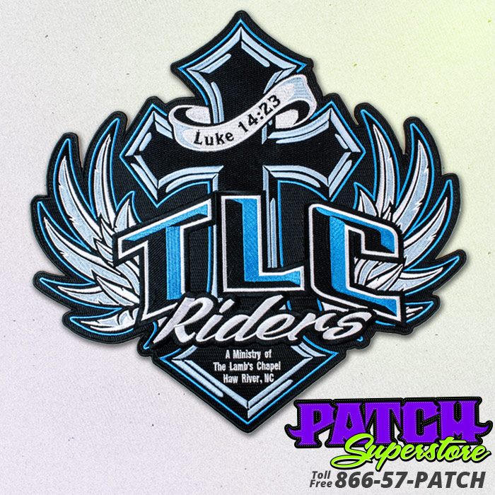 Motorcycle Back Patch PatchSuperstore