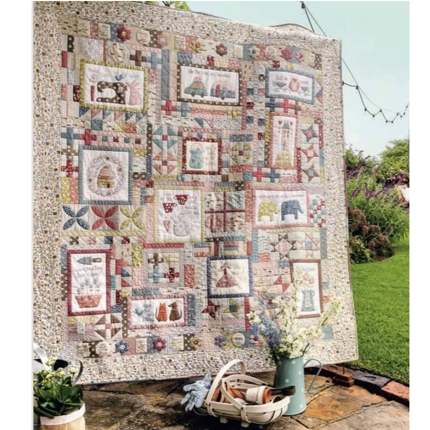 A Letter to My Daughter Pattern Patchwork with Gail B Patchwork