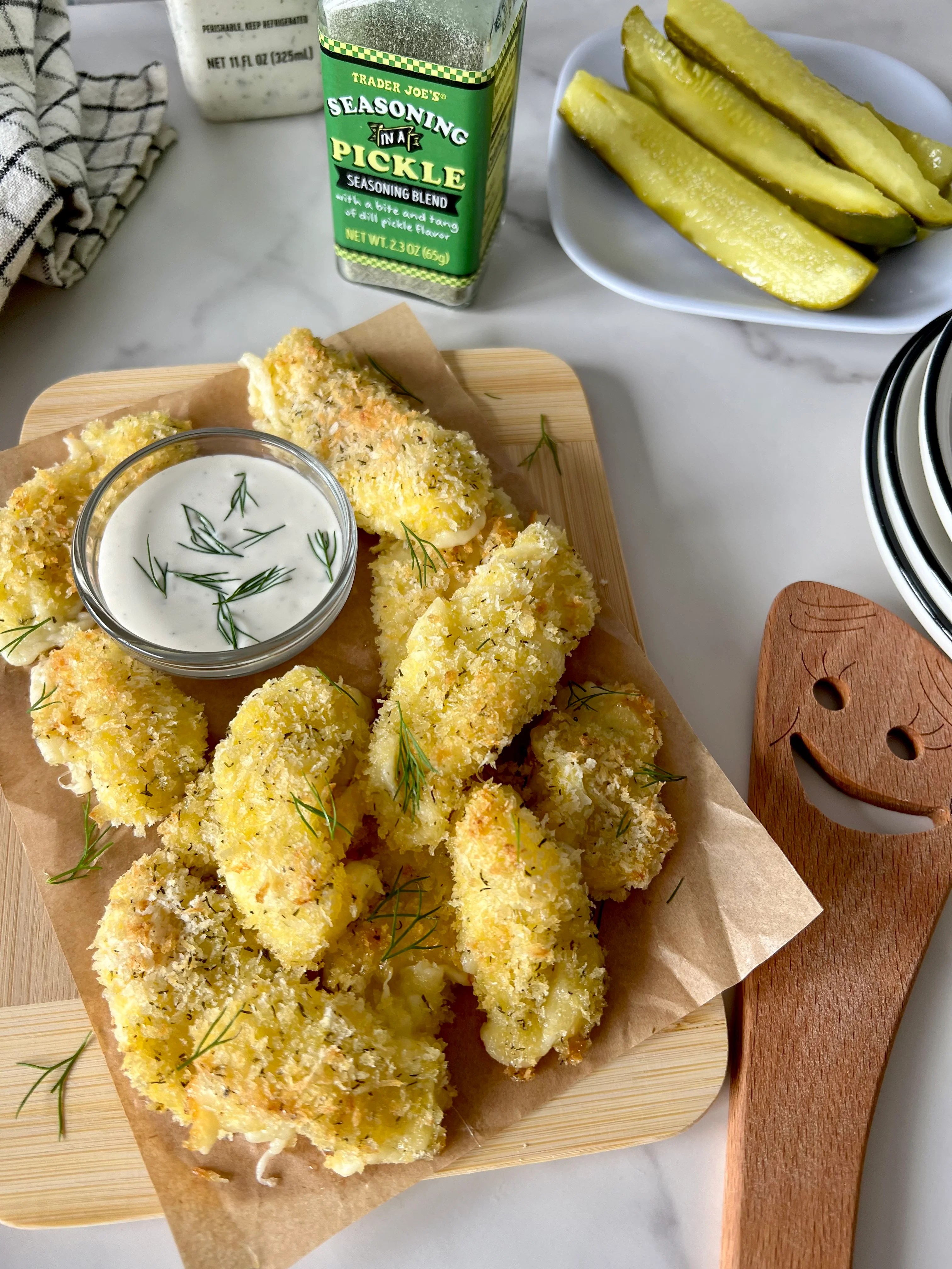 Crispy Dill Pickle Cheese Curds Pat Cooks