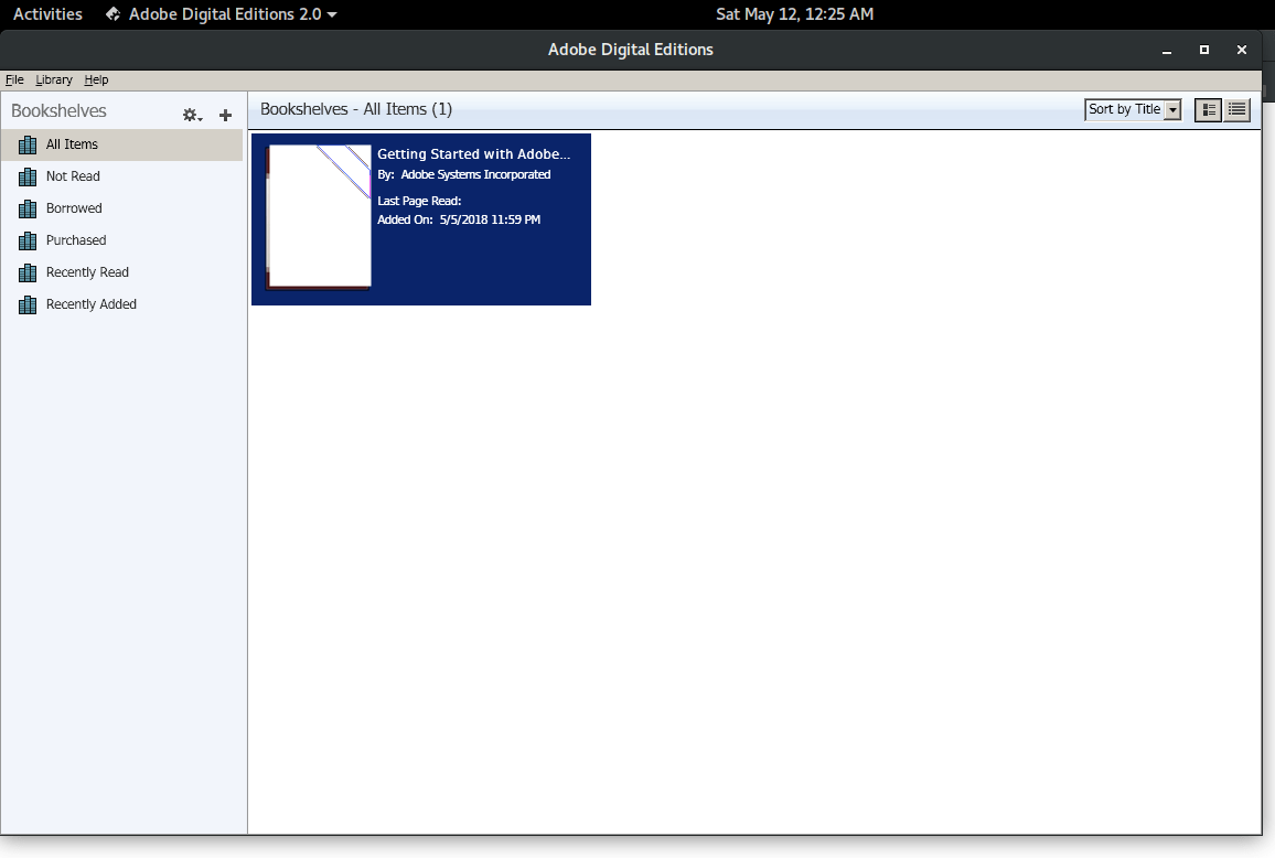 Pat David Installing Adobe Digital Editions on Linux with WINE