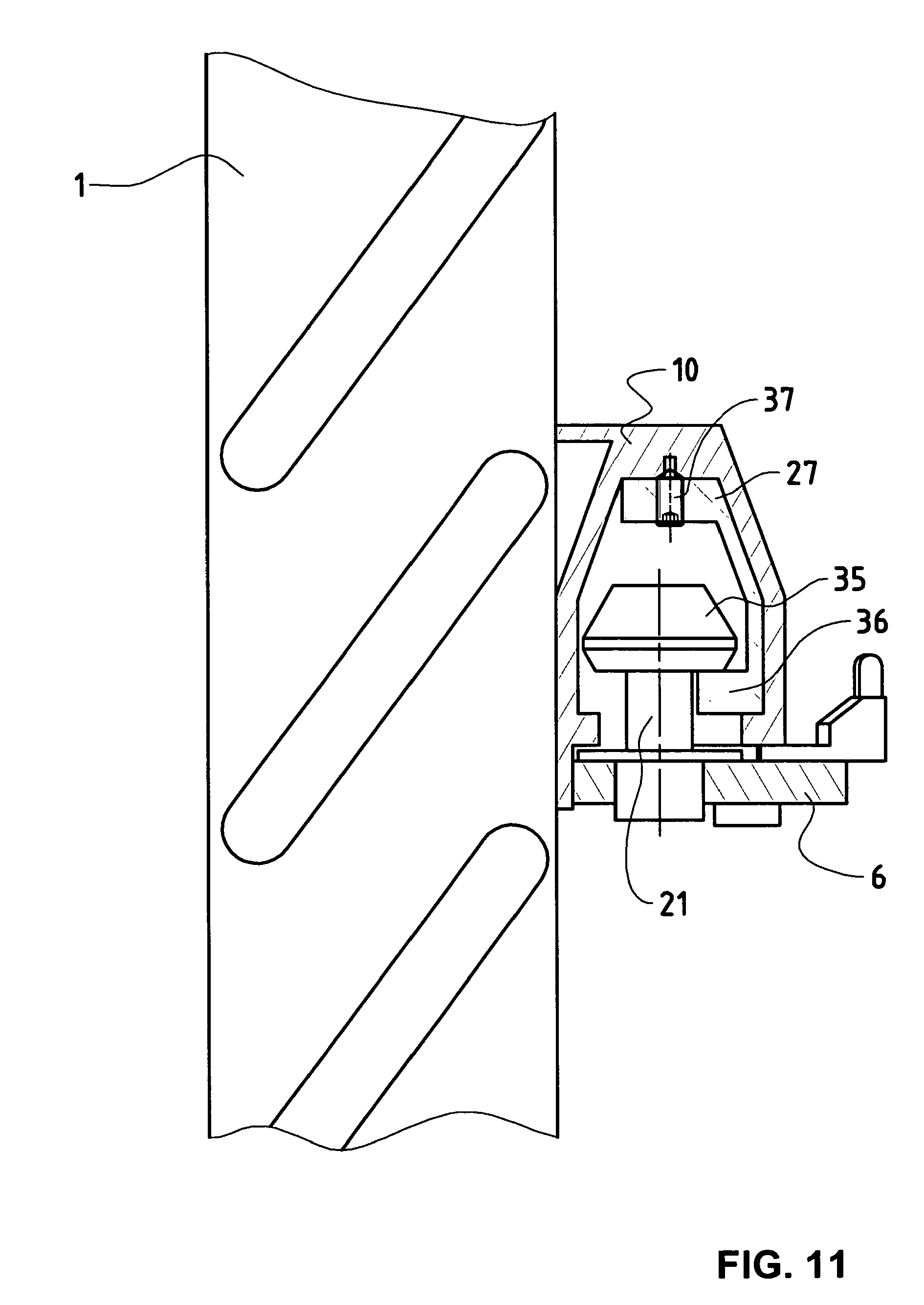 Patent EP2141313B1 Vorrichtung zum Arretieren eines Fensterladens