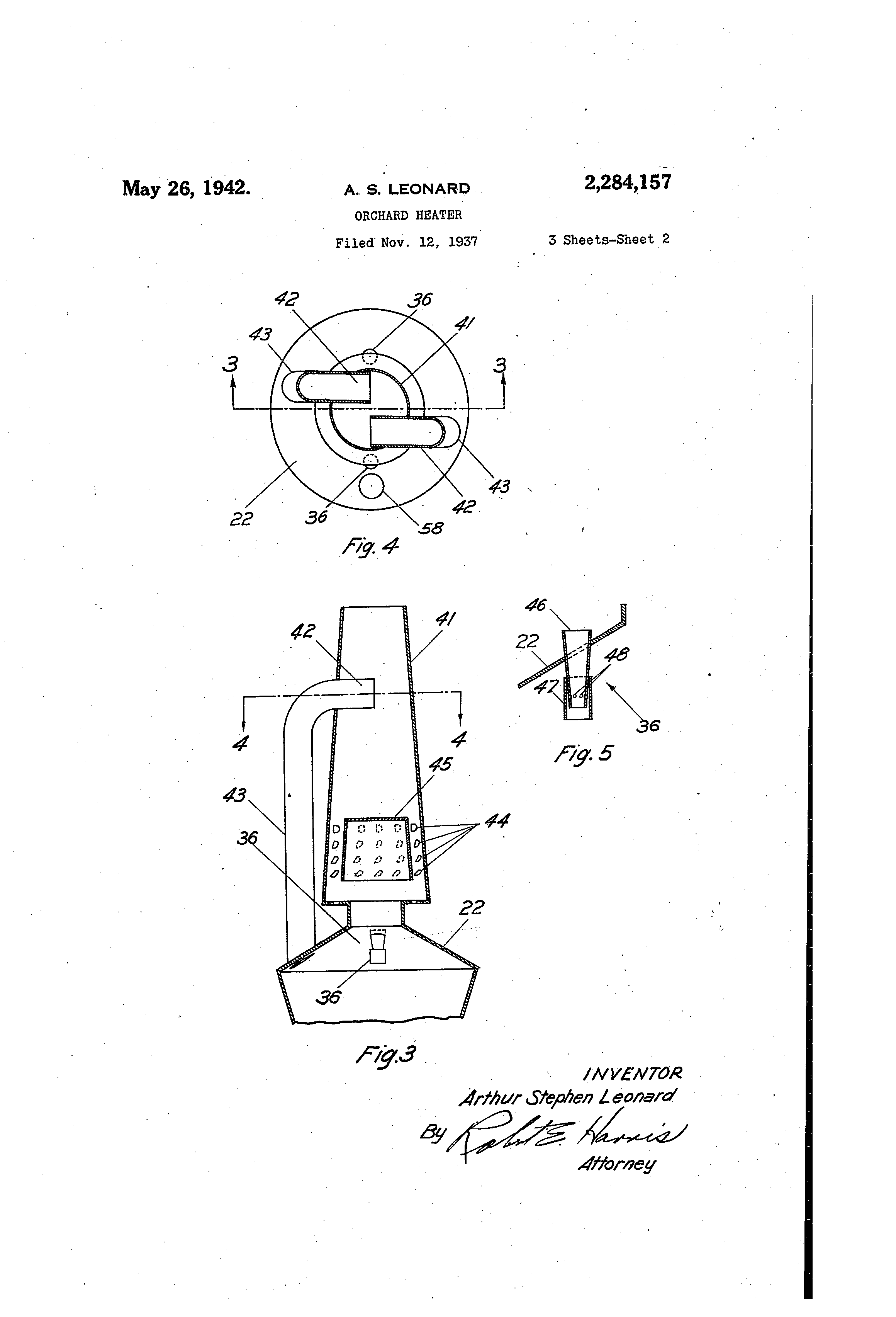 Patent US2284157 Orchard heater Google Patents