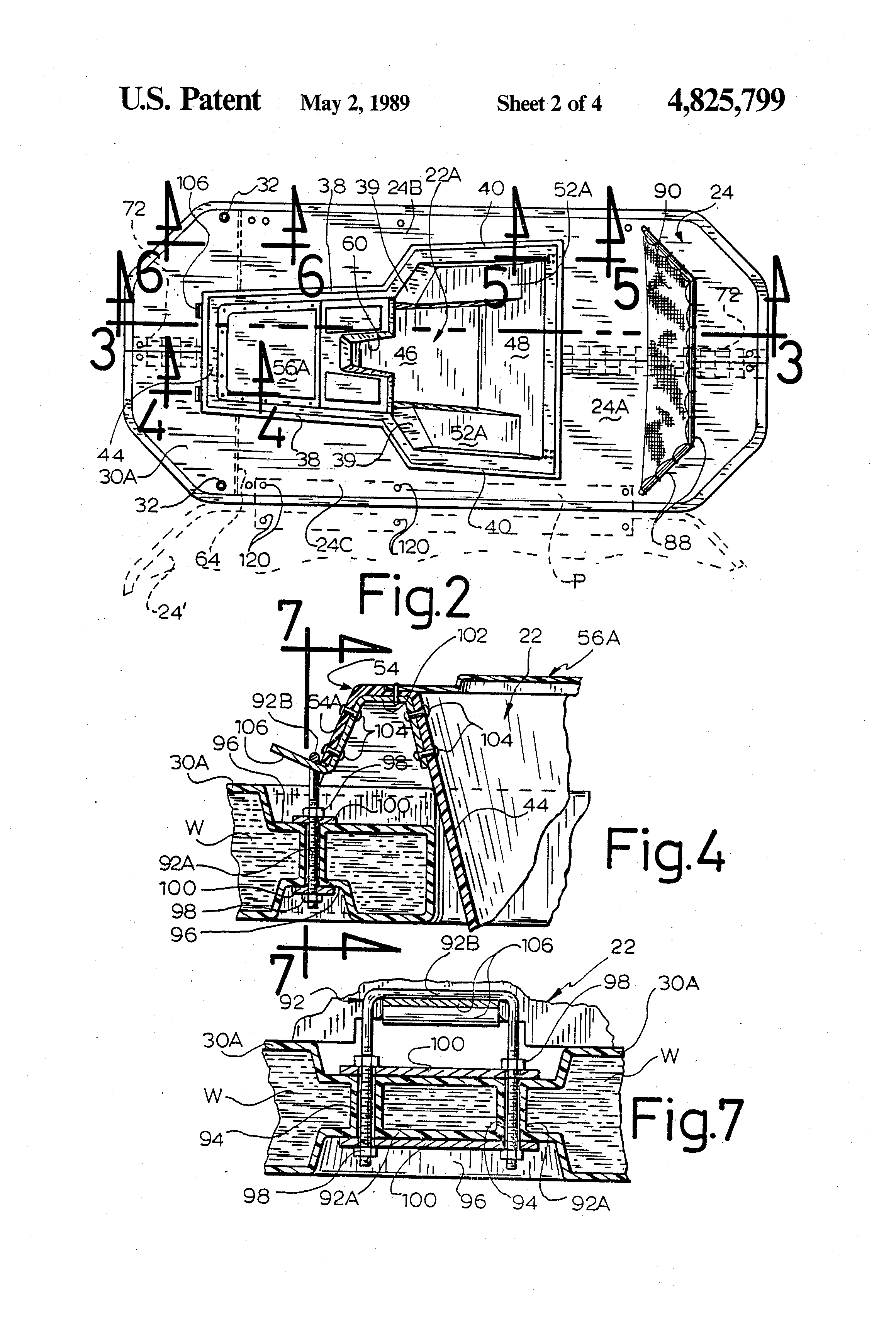 Patent US4825799 Floating duck blind Google Patents