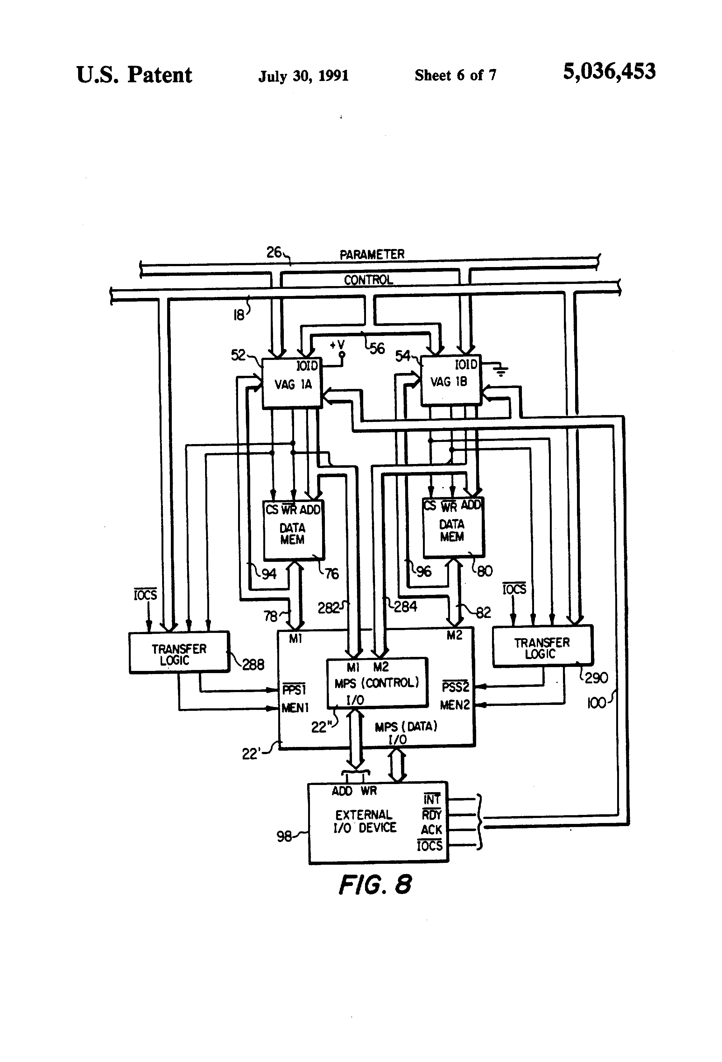 Patent US5036453 Master/slave sequencing processor Google Patents