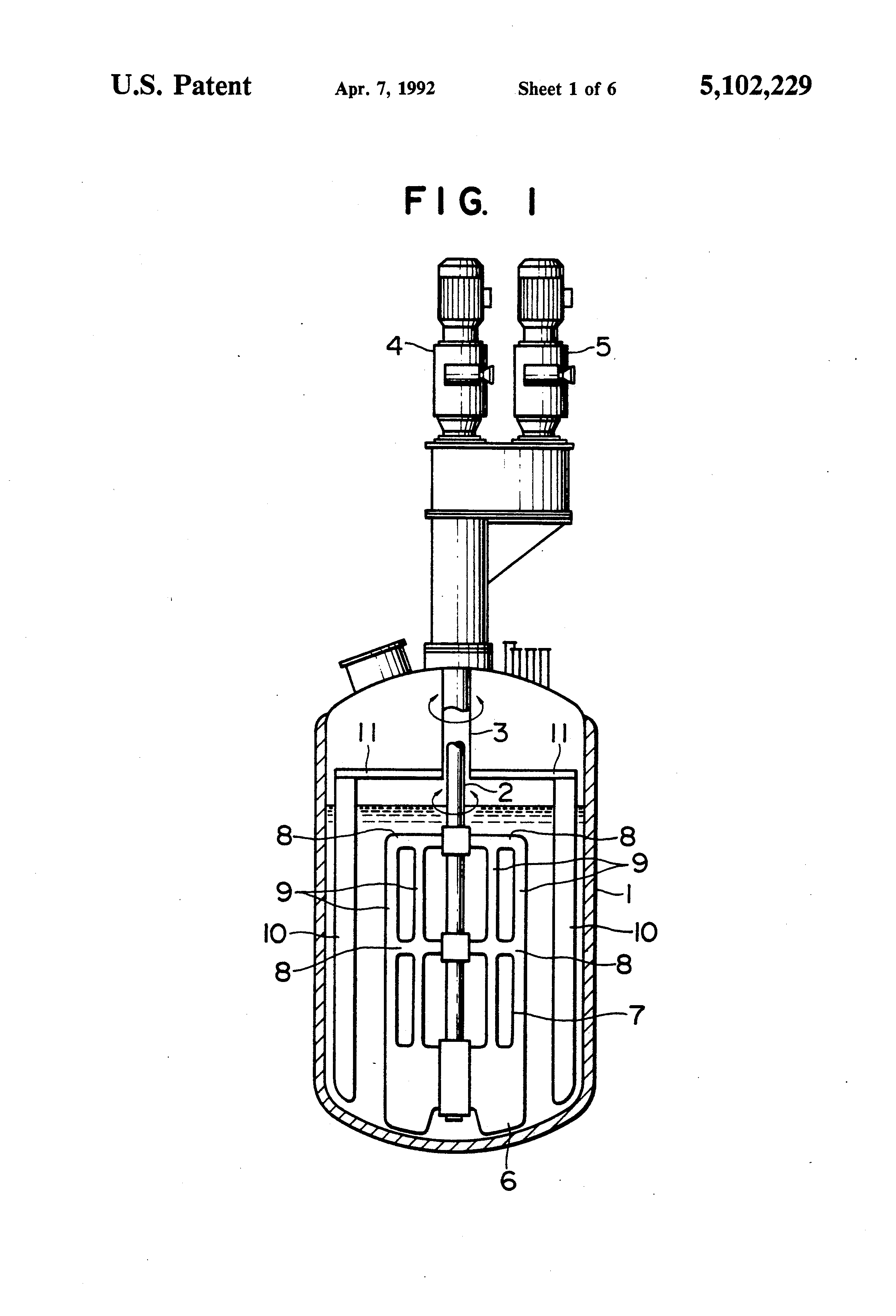 Patent US5102229 Agitator Google Patents