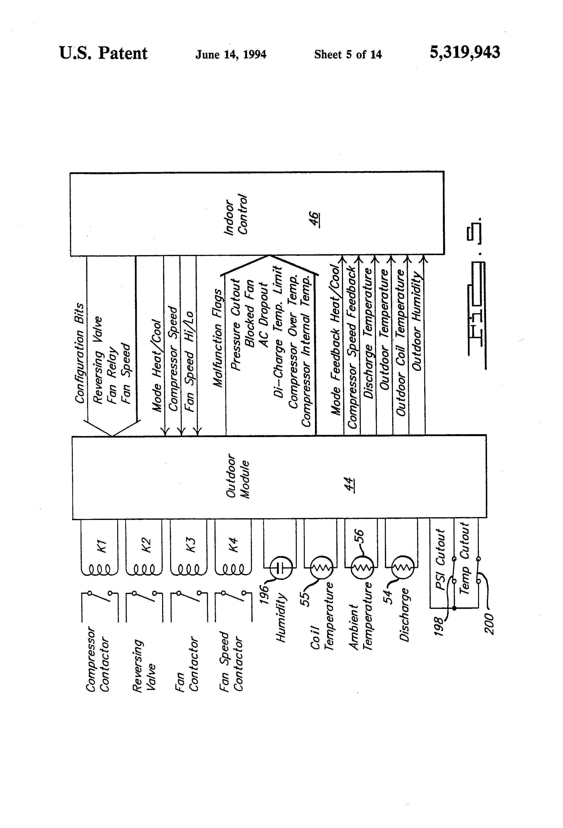 Patent US5319943 Frost/defrost control system for heat pump Google