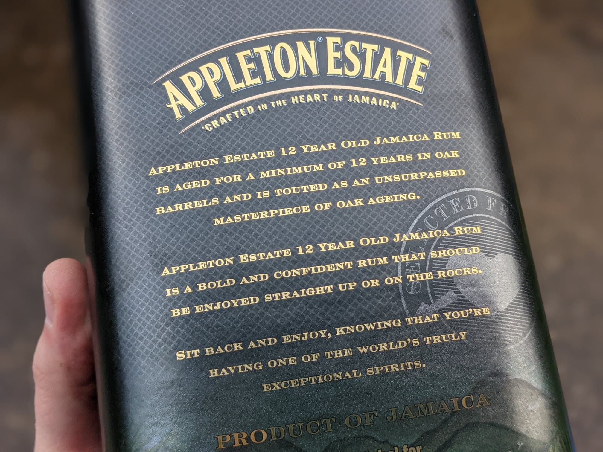 Appleton Estate 12 Year Old Rare Casks Review Paternal Damnation