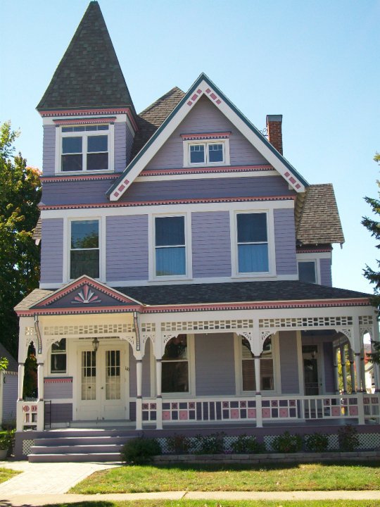Purple Painted Lady Fitzgerald Studio