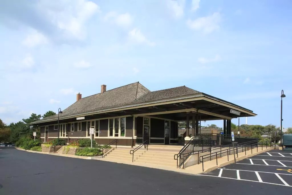 Deerfield Metra Station Path Construction