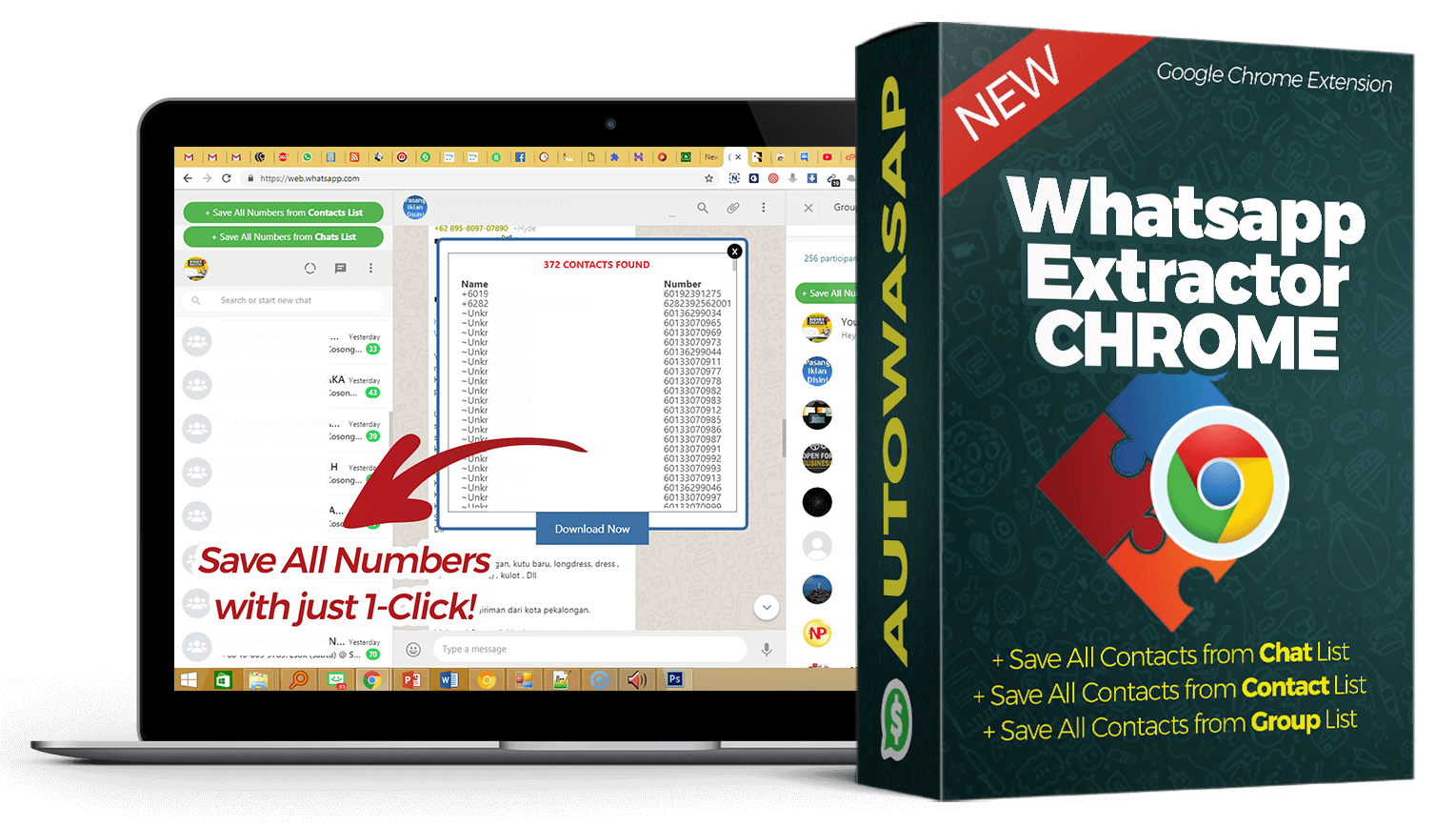 Whatsapp Number Extractor Pathcoder
