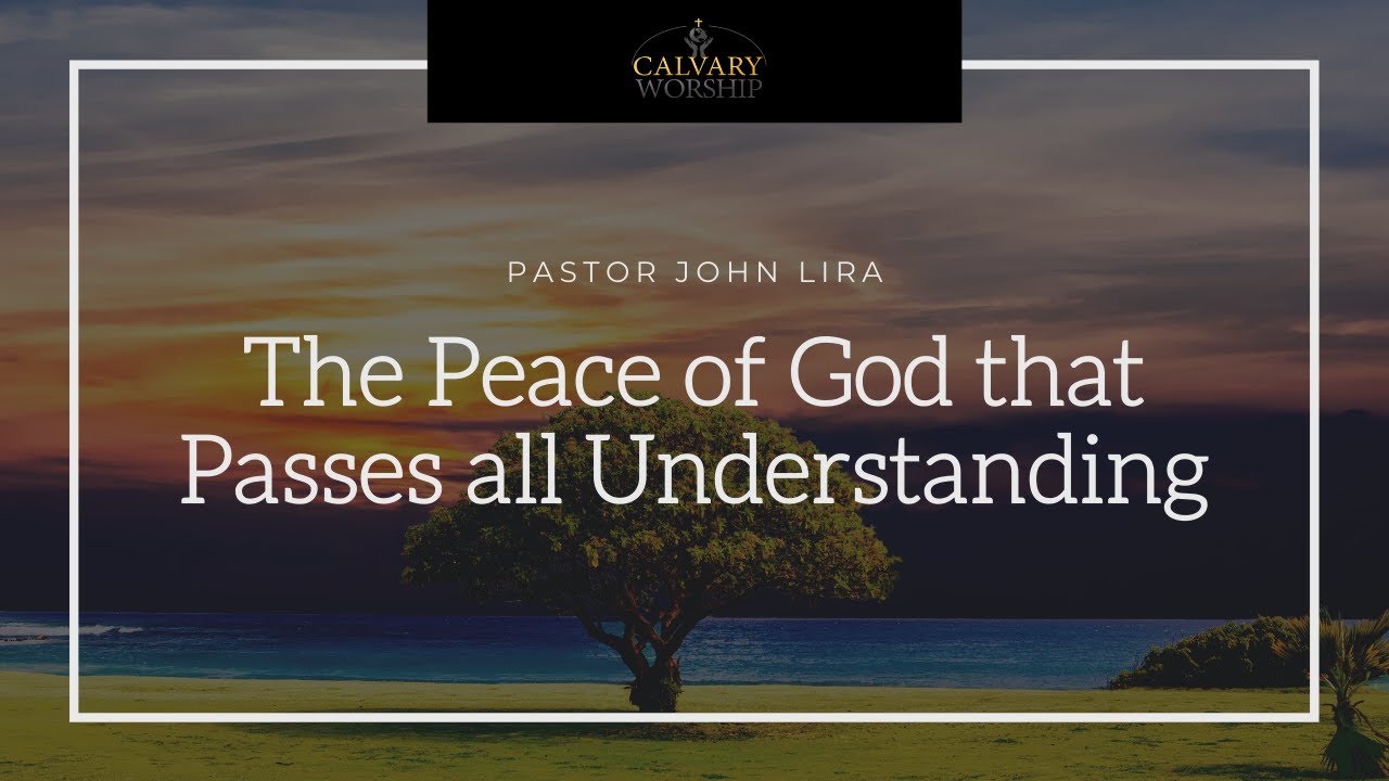 The peace that passes all understanding My Inner Light