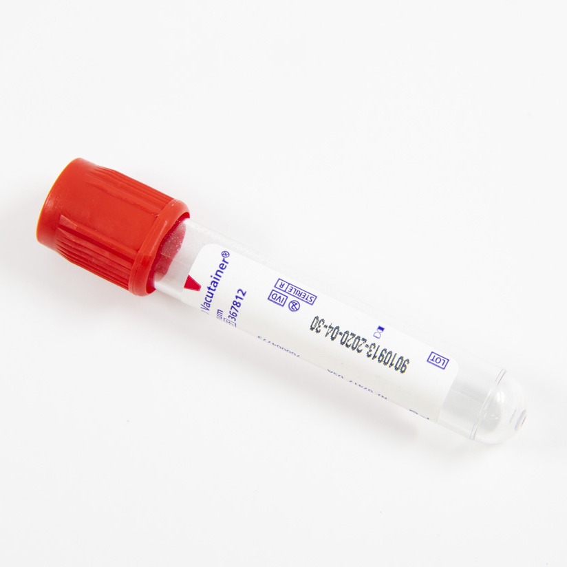 Tube Red Top 4.0ml Additive Free Pathologists' Regional Laboratory