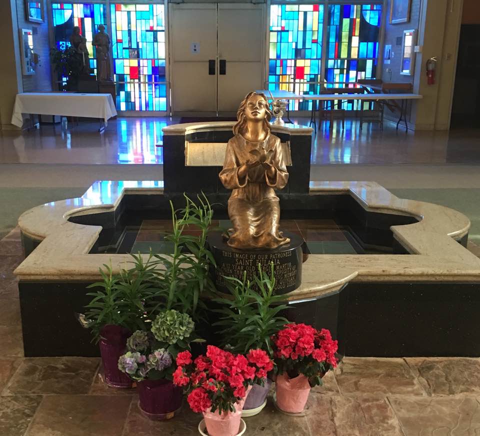 St. Eulalia Catholic Church Path to 138