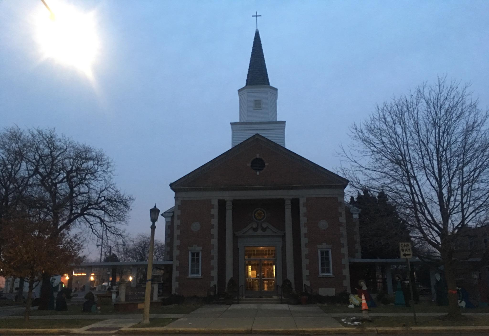 St. Cyprian Catholic Church Path to 138