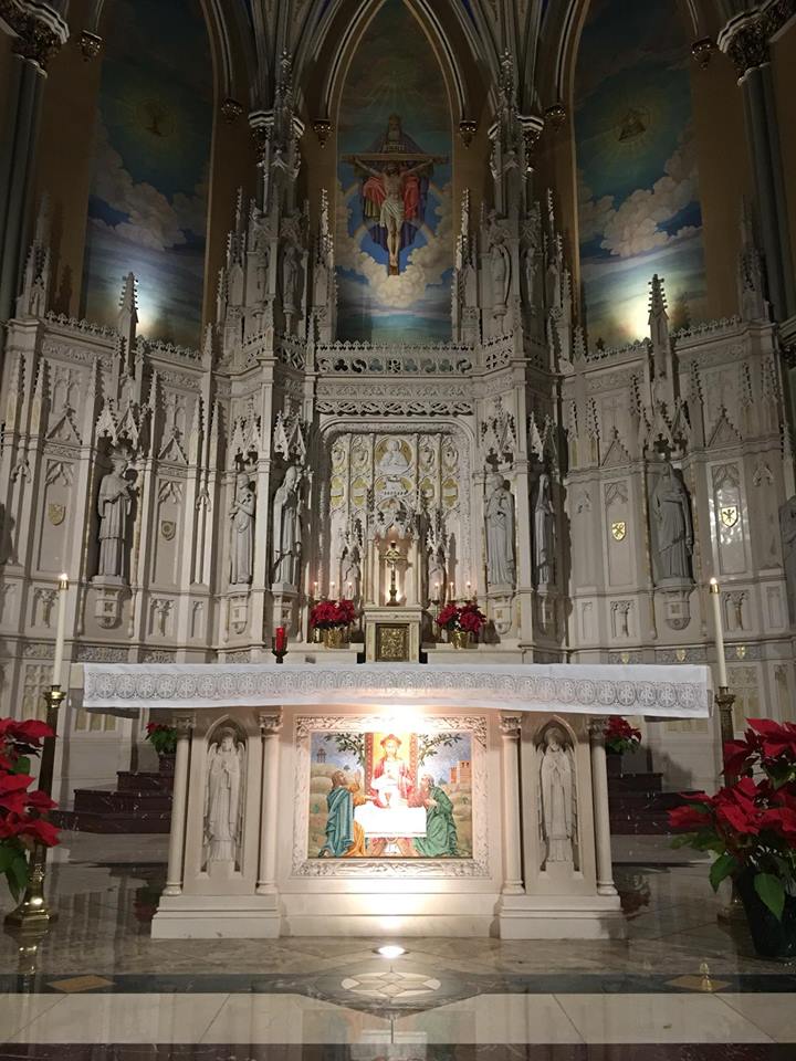 St. Alphonsus Catholic Church Path to 138