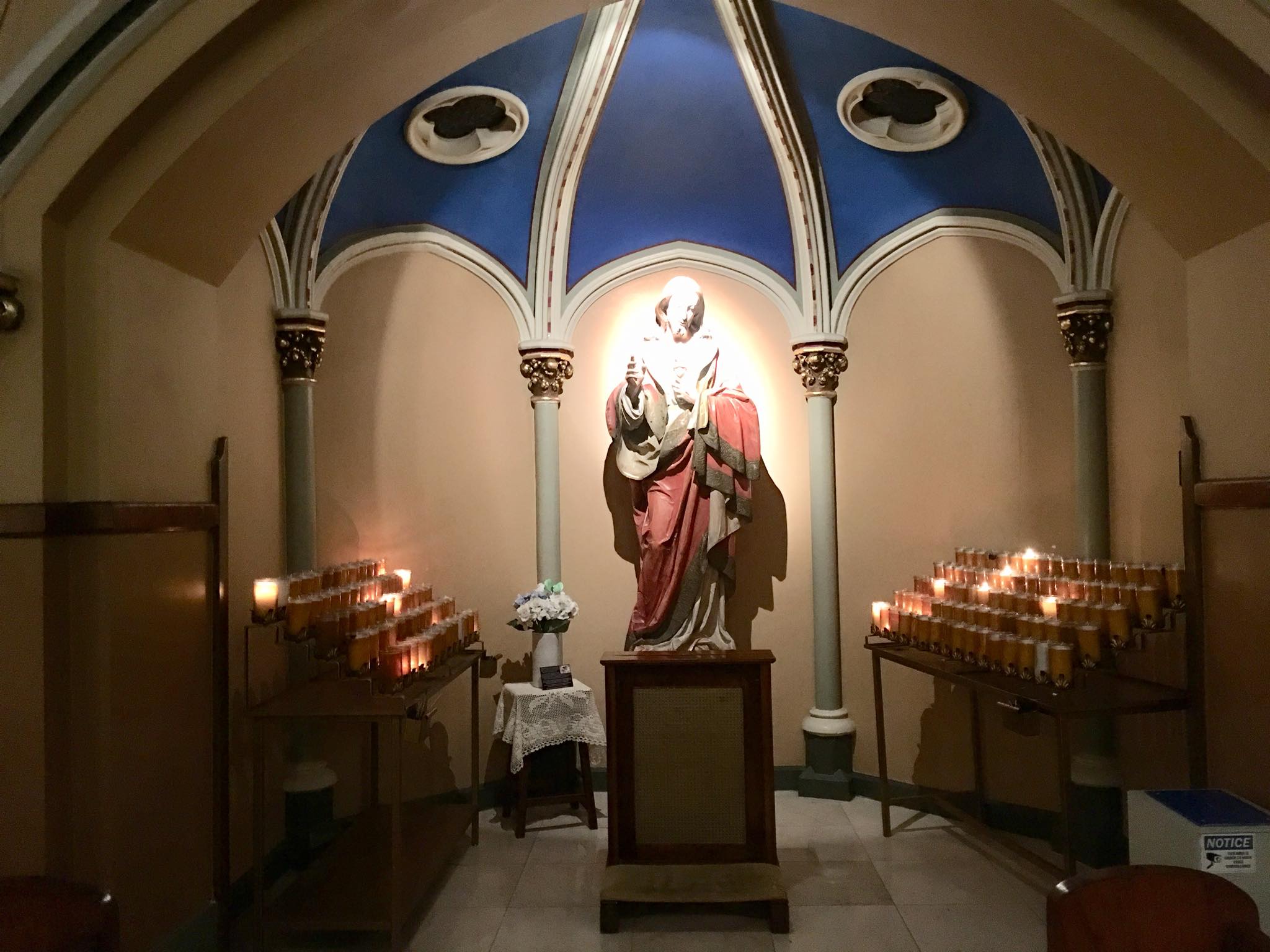 St. Alphonsus Catholic Church Path to 138