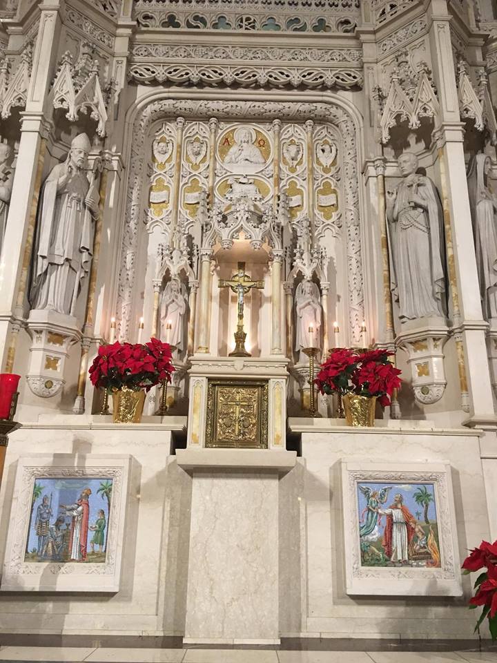 St. Alphonsus Catholic Church Path to 138