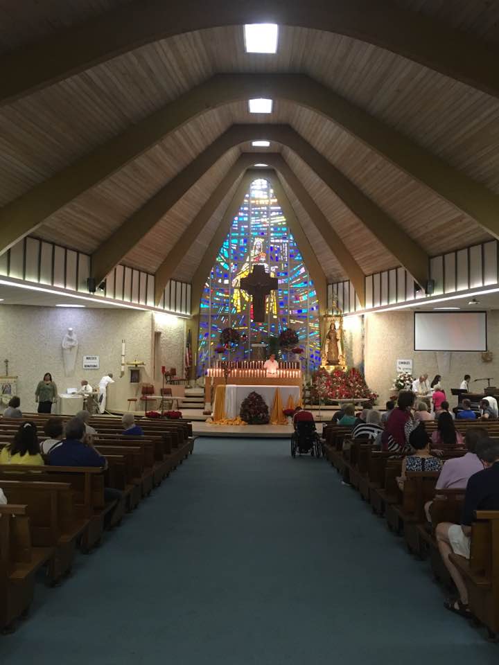 Our Lady of Mt. Carmel Catholic Church Path to 138