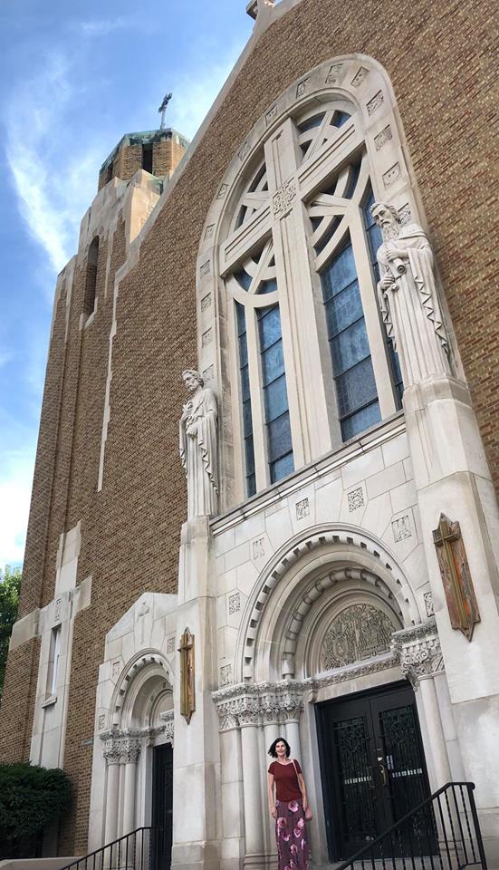 Saint Genevieve Roman Catholic Church Path to 138