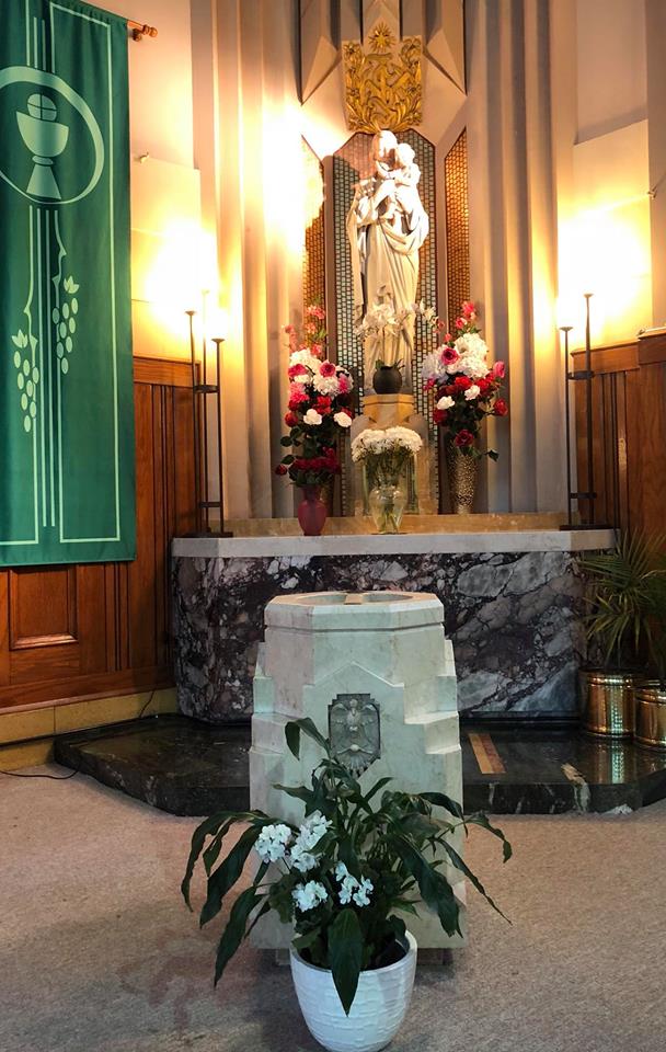 Saint Genevieve Roman Catholic Church Path to 138