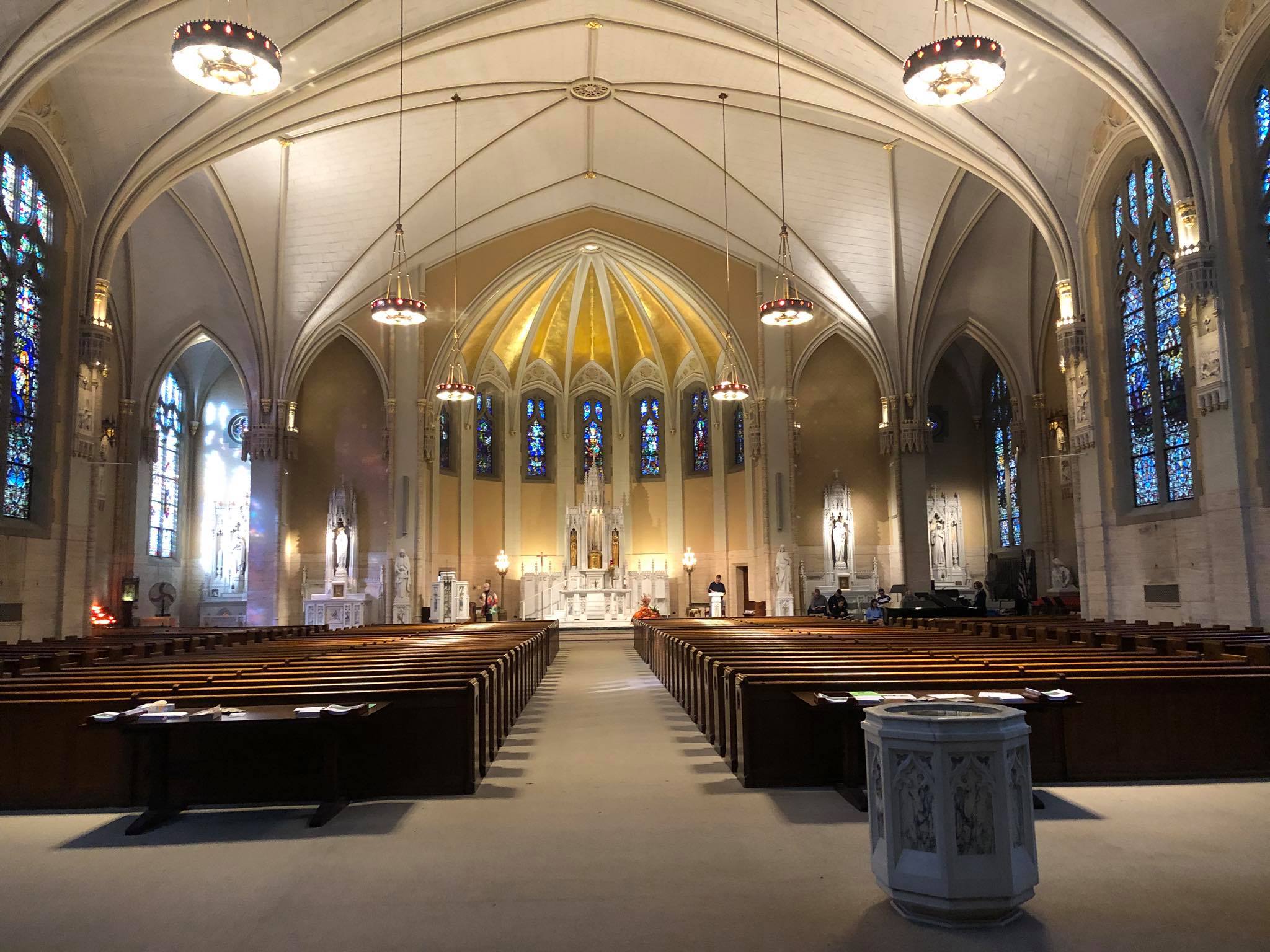 Saint Gertrude Catholic Church Path to 138