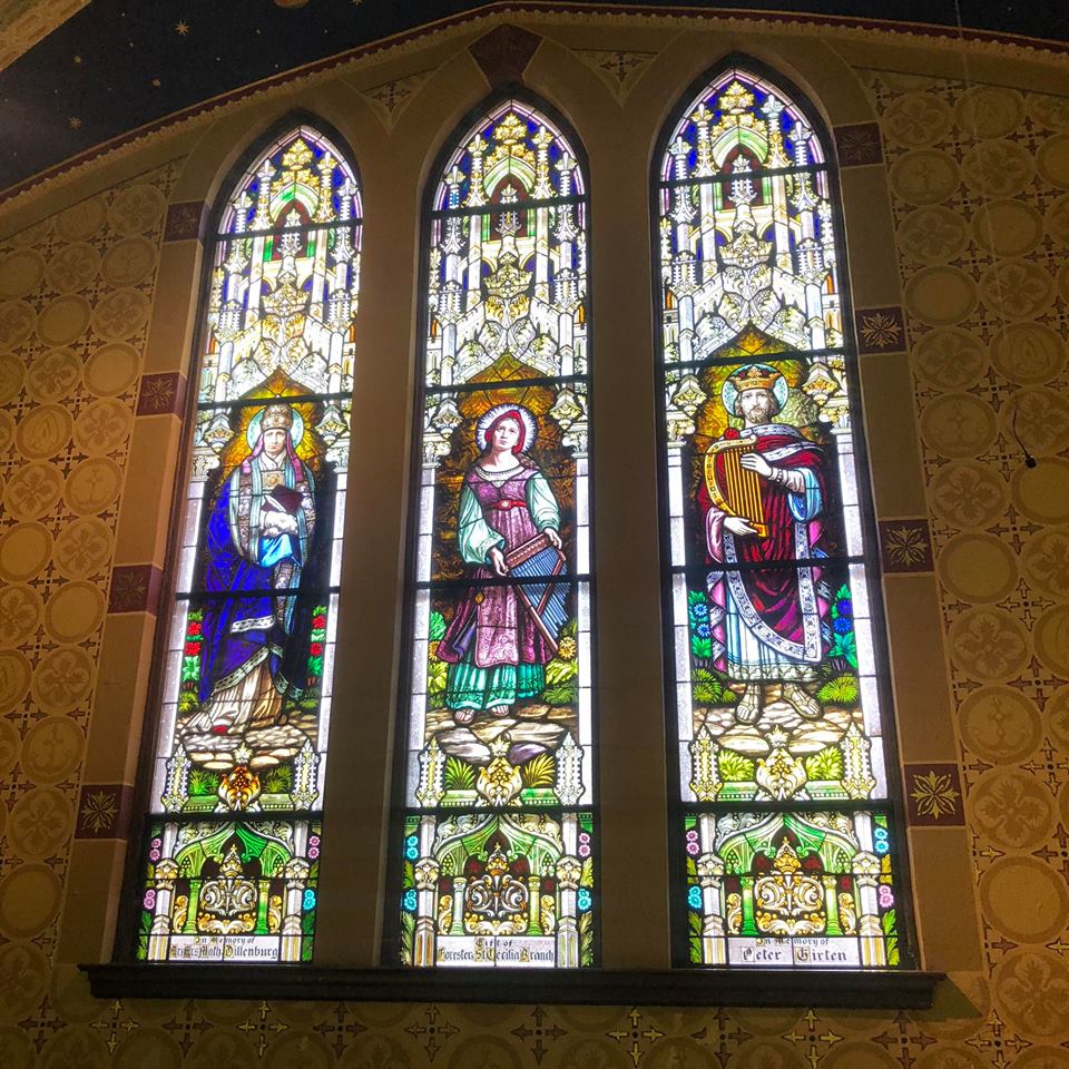 St Alphonsus Catholic Church Path to 138