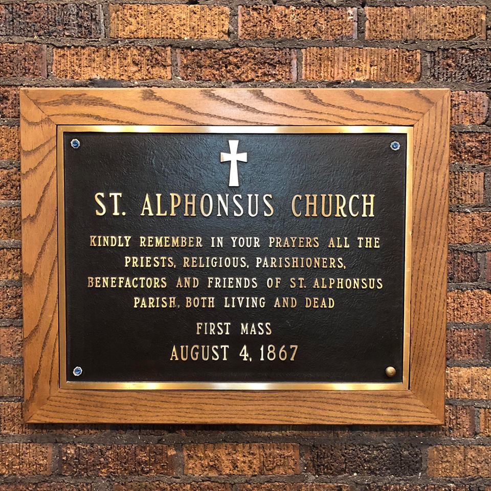 St Alphonsus Catholic Church Path to 138