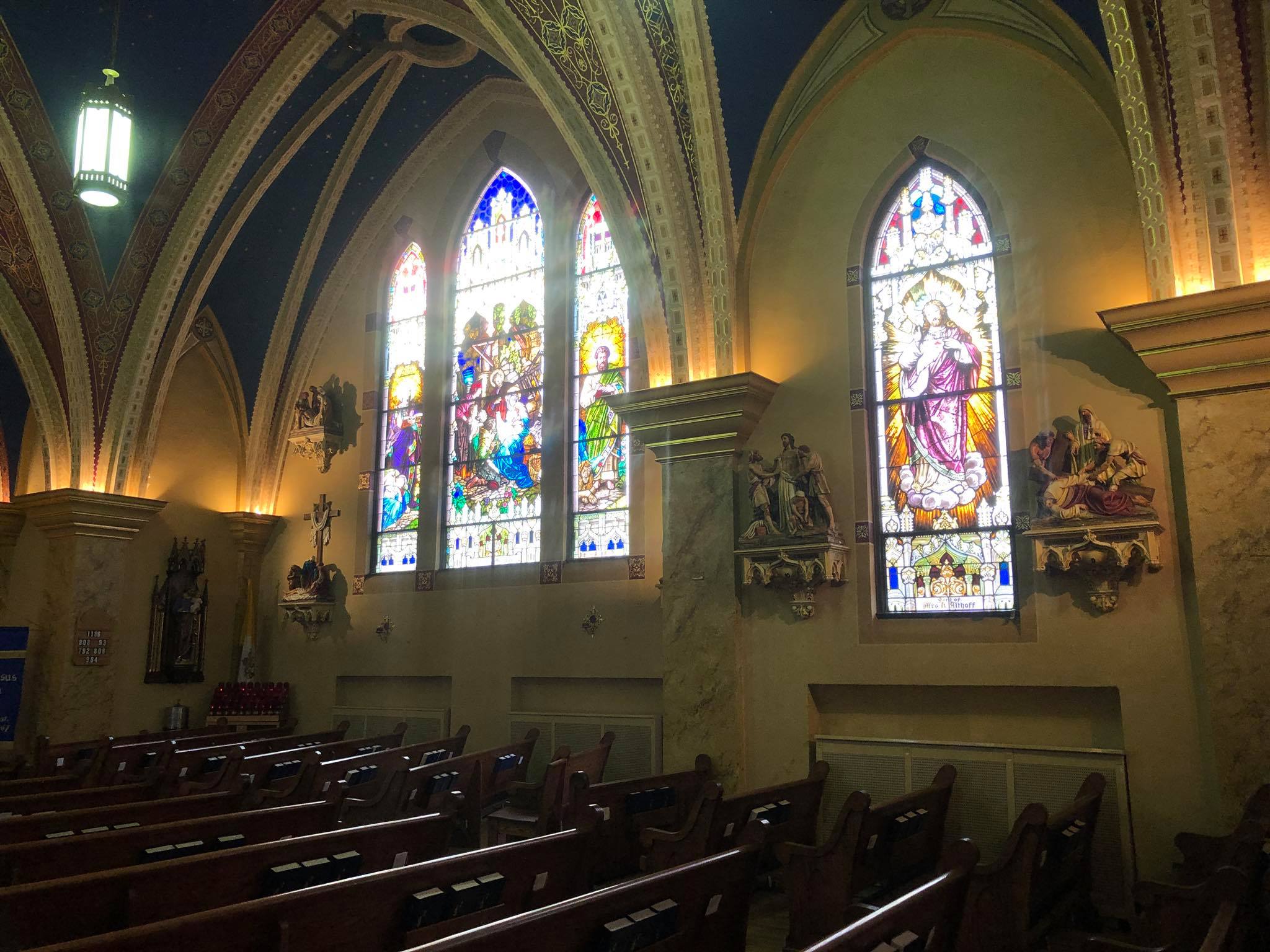 St Alphonsus Catholic Church Path to 138