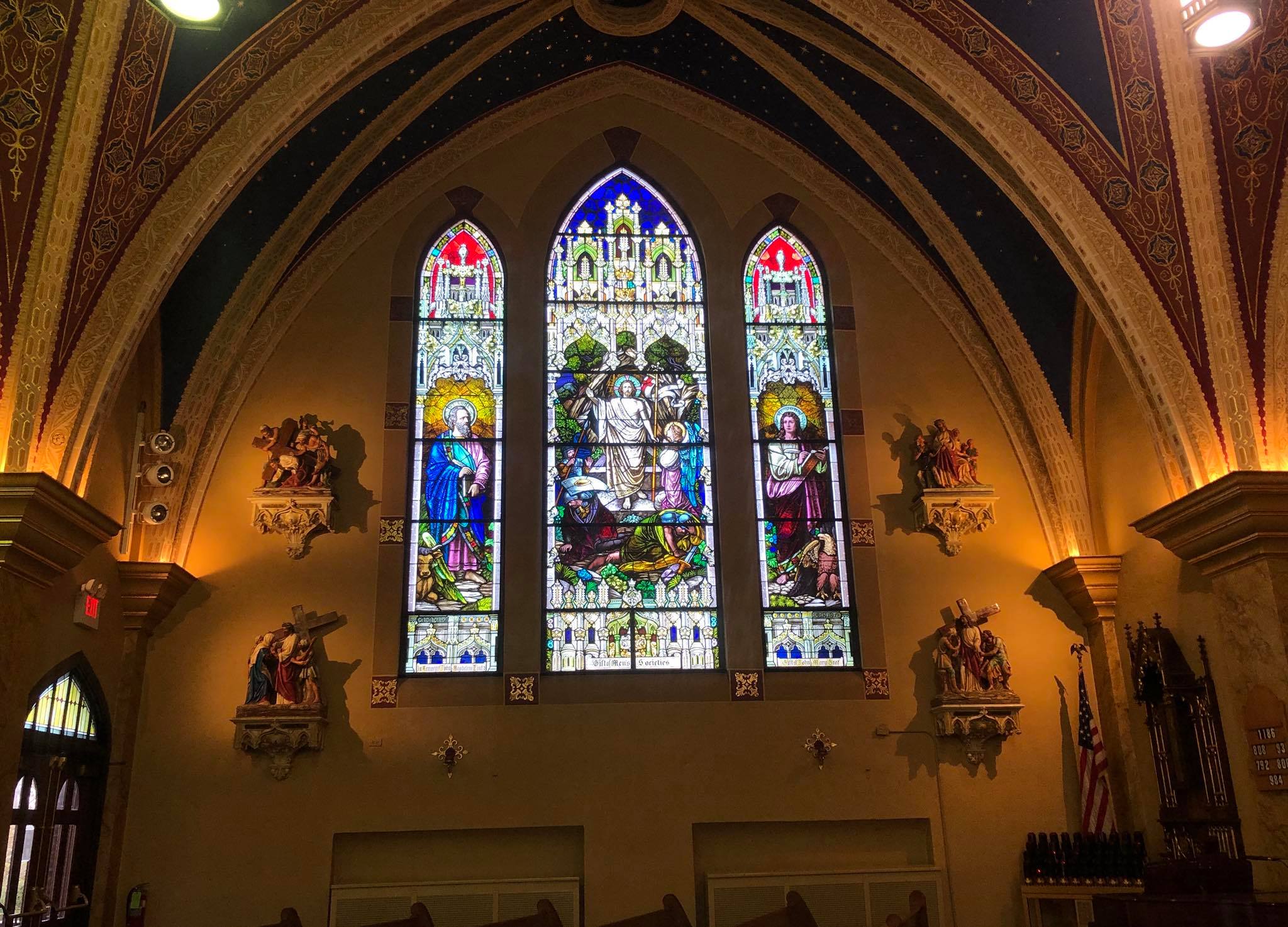 St Alphonsus Catholic Church Path to 138