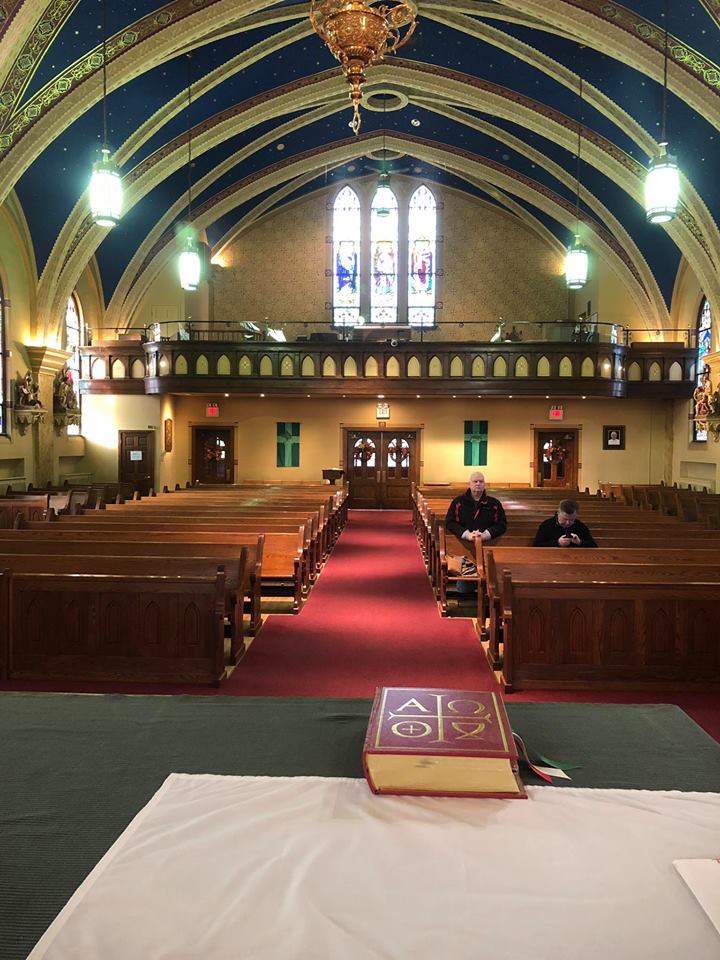 St Alphonsus Catholic Church Path to 138