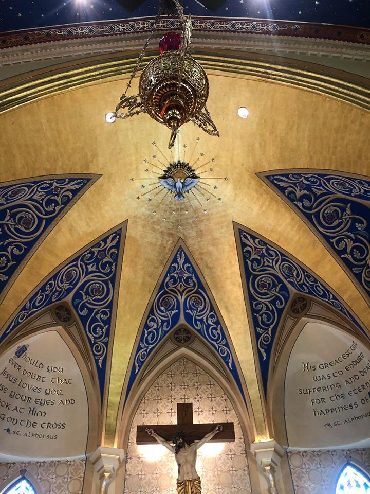 St Alphonsus Catholic Church Path to 138