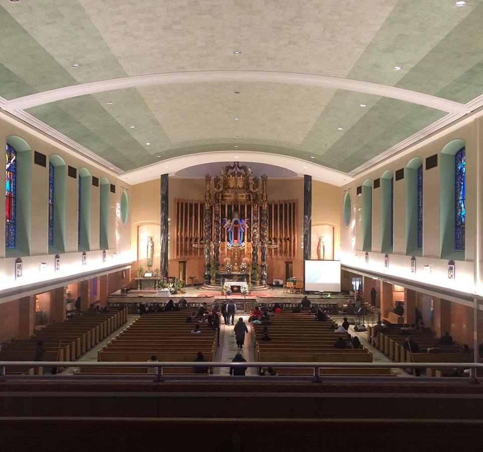 Our Lady of Mercy Catholic Church Path to 138