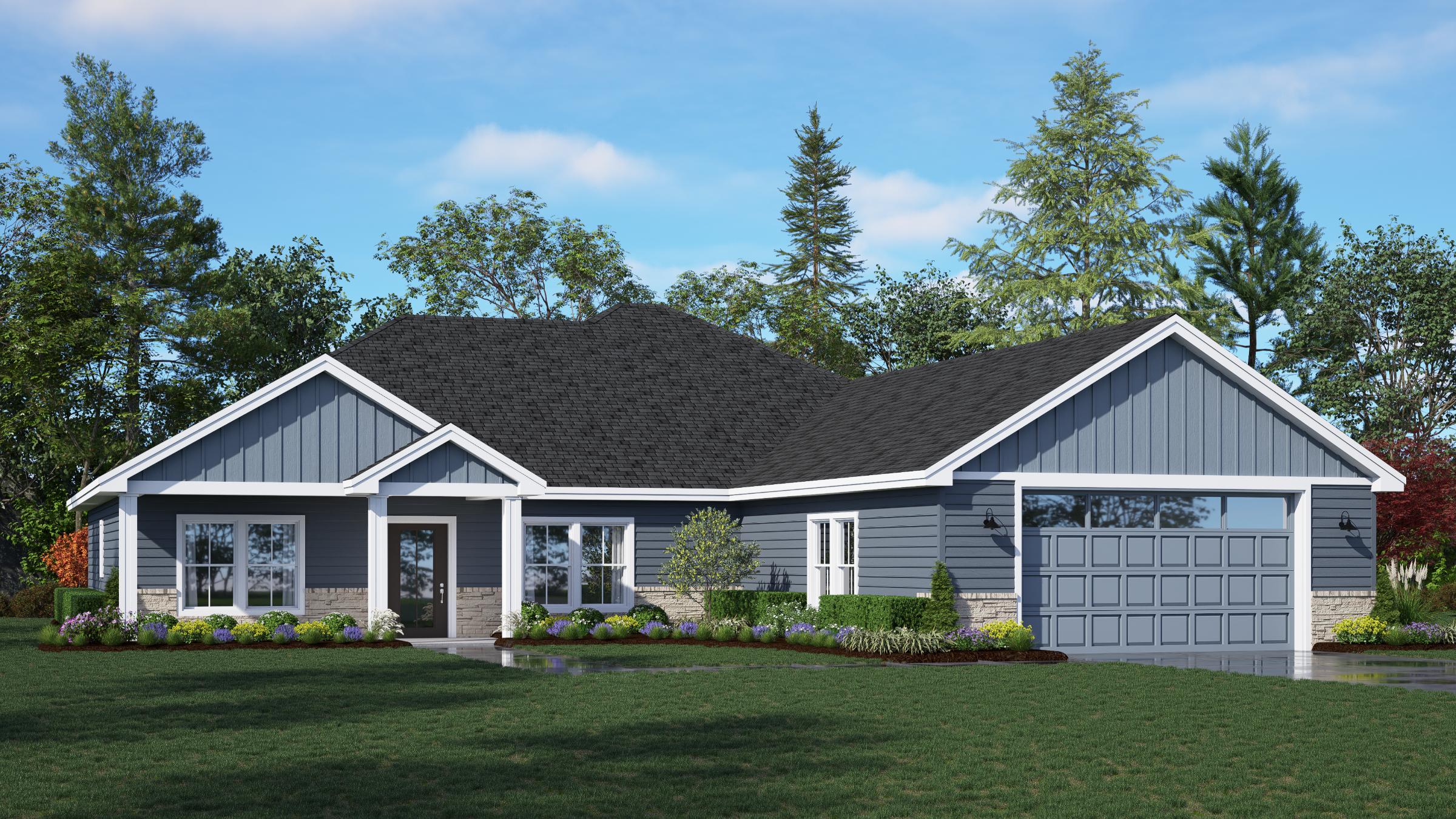 Paradise 3 Bedroom Modern House Plan by Pathway Builders