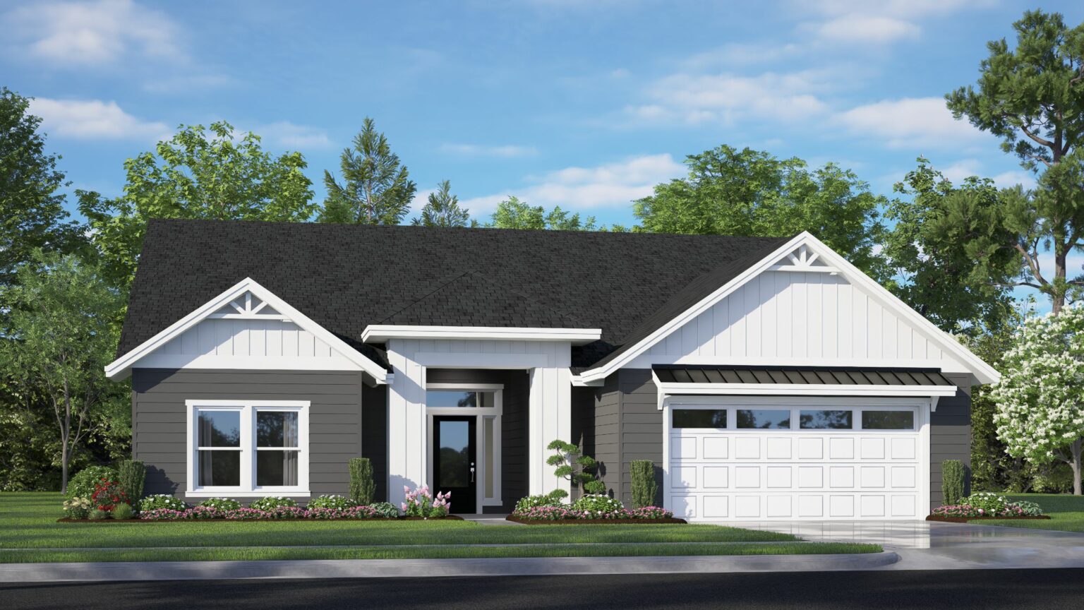 Single Story Farmhouse Floor Plan Preston By Pathway Builders