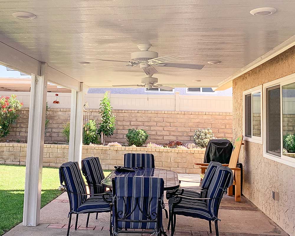 Alumawood custom options Patio Covers