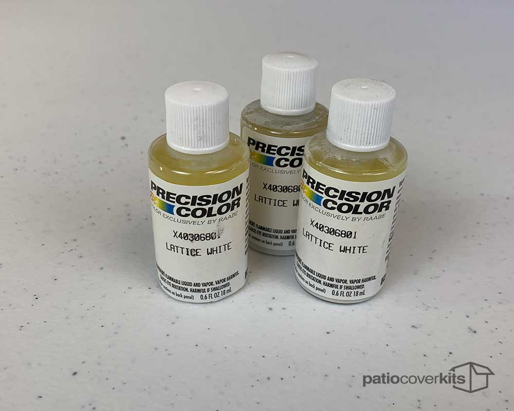 Touchup paint Patio Cover Kits