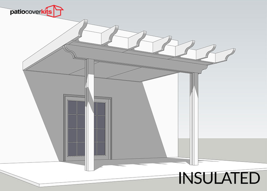 Alumawood Insulated Patio Cover Customization Patio Cover Kits