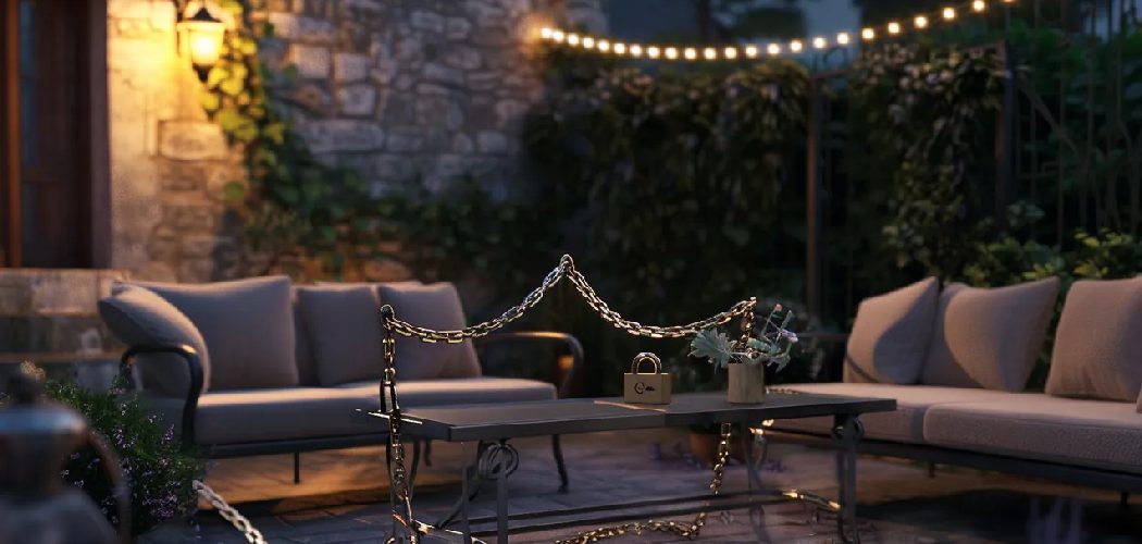 How to Secure Patio Furniture From Theft 8 Easy Steps (2025)
