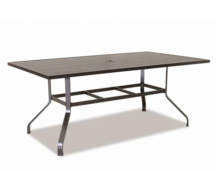 La Jolla Rectangular Dining Table Patio Furniture Plus