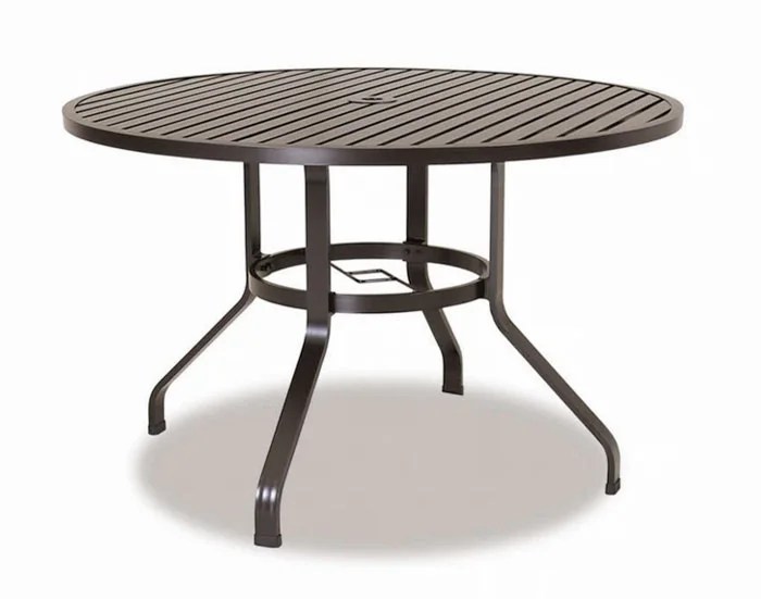 La Jolla Round Dining Table Patio Furniture Plus