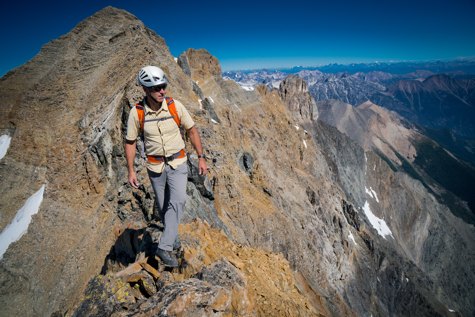 Mt Farnham…103 years later Pat & Baiba Morrow
