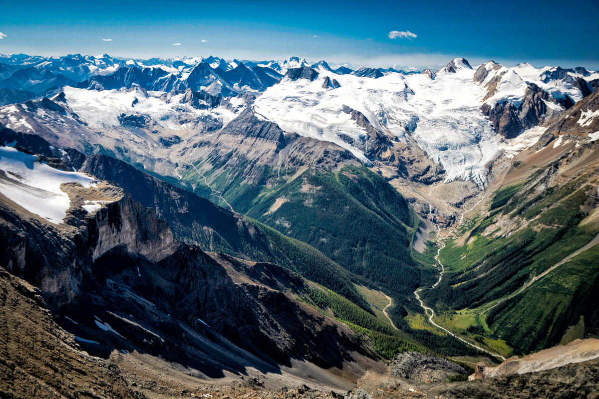 Mt Farnham…103 years later Pat & Baiba Morrow