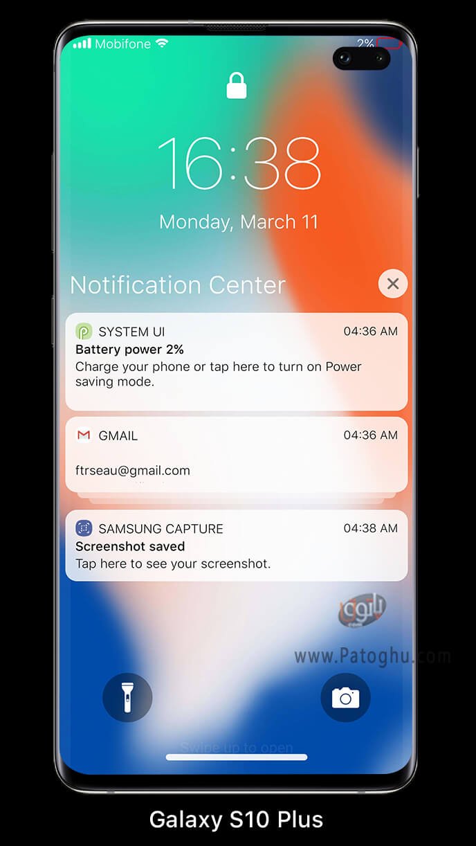 دانلود 1.3.8 Lock Screen & Notifications iOS 14 لاک اسکرین