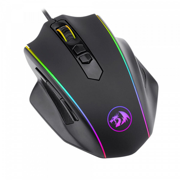 Mouse Gamer Redragon Vampire M720, RGB, 8 Botões, 10000DPI PATOLOCO