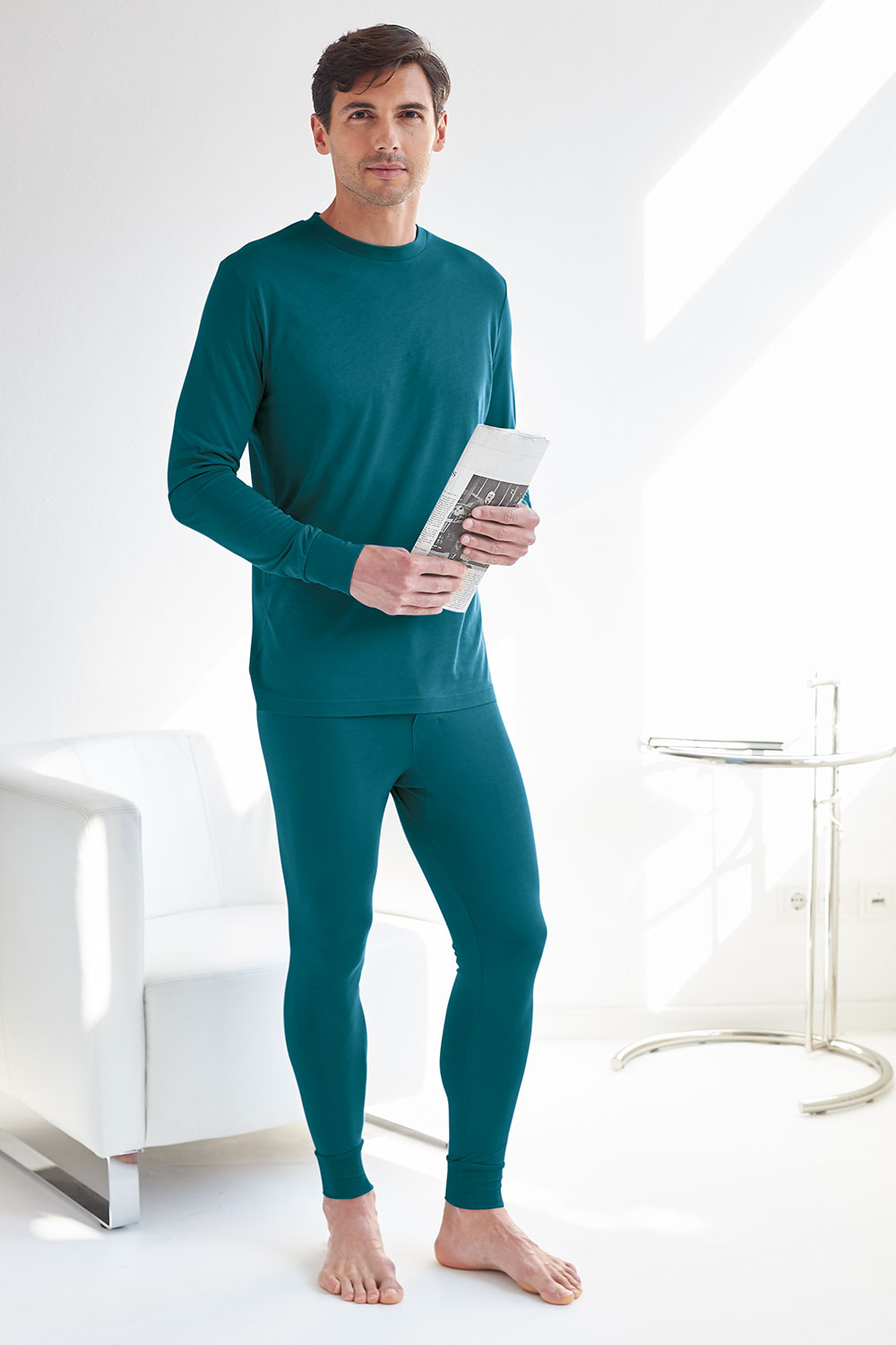 Bamboo & Cotton Mens Long Johns BMLJ Patra